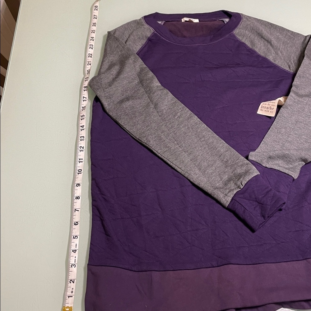 Pink Lotus Purple Cozy Top - Picture 2 of 9